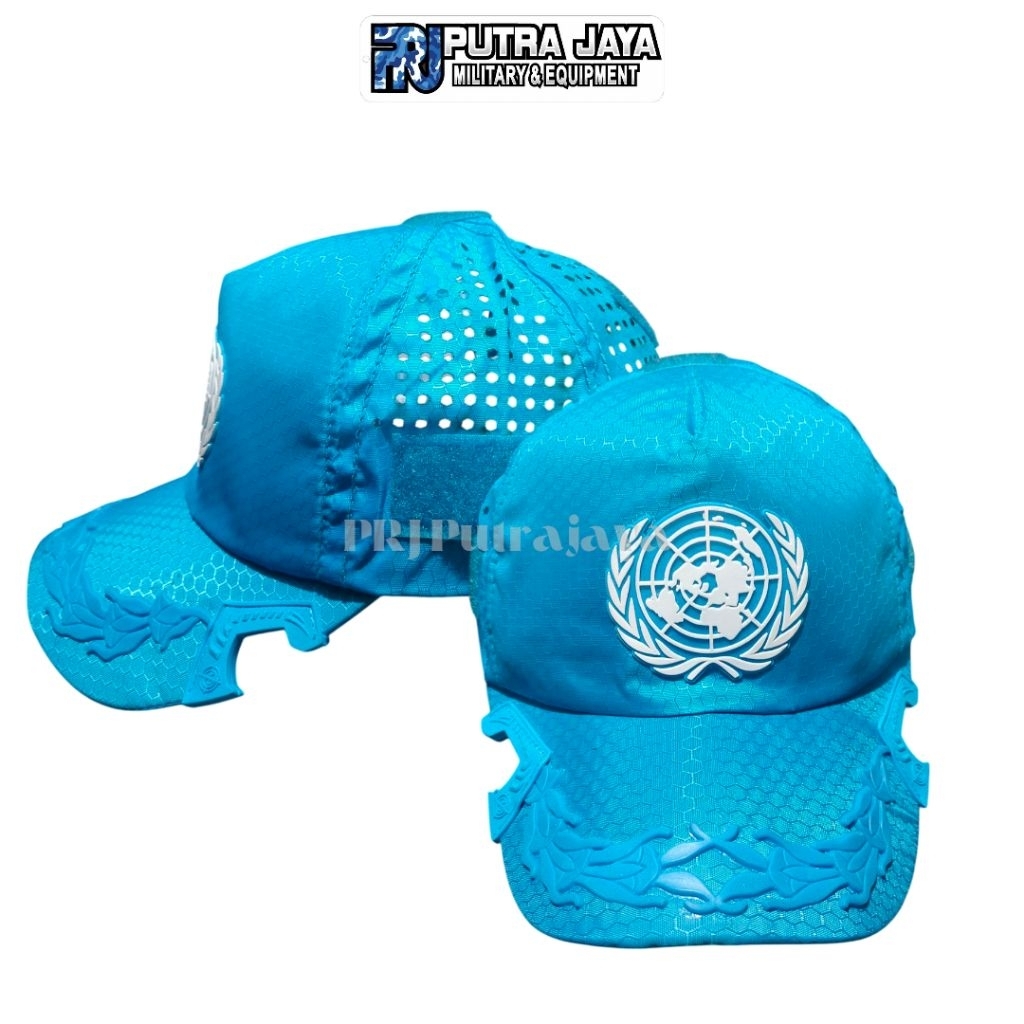 Terbaru Topi Tactical Coak Pamen PBB United Nations / Topi Punisher Coak Logo PBB / Topi Coak Pamen 