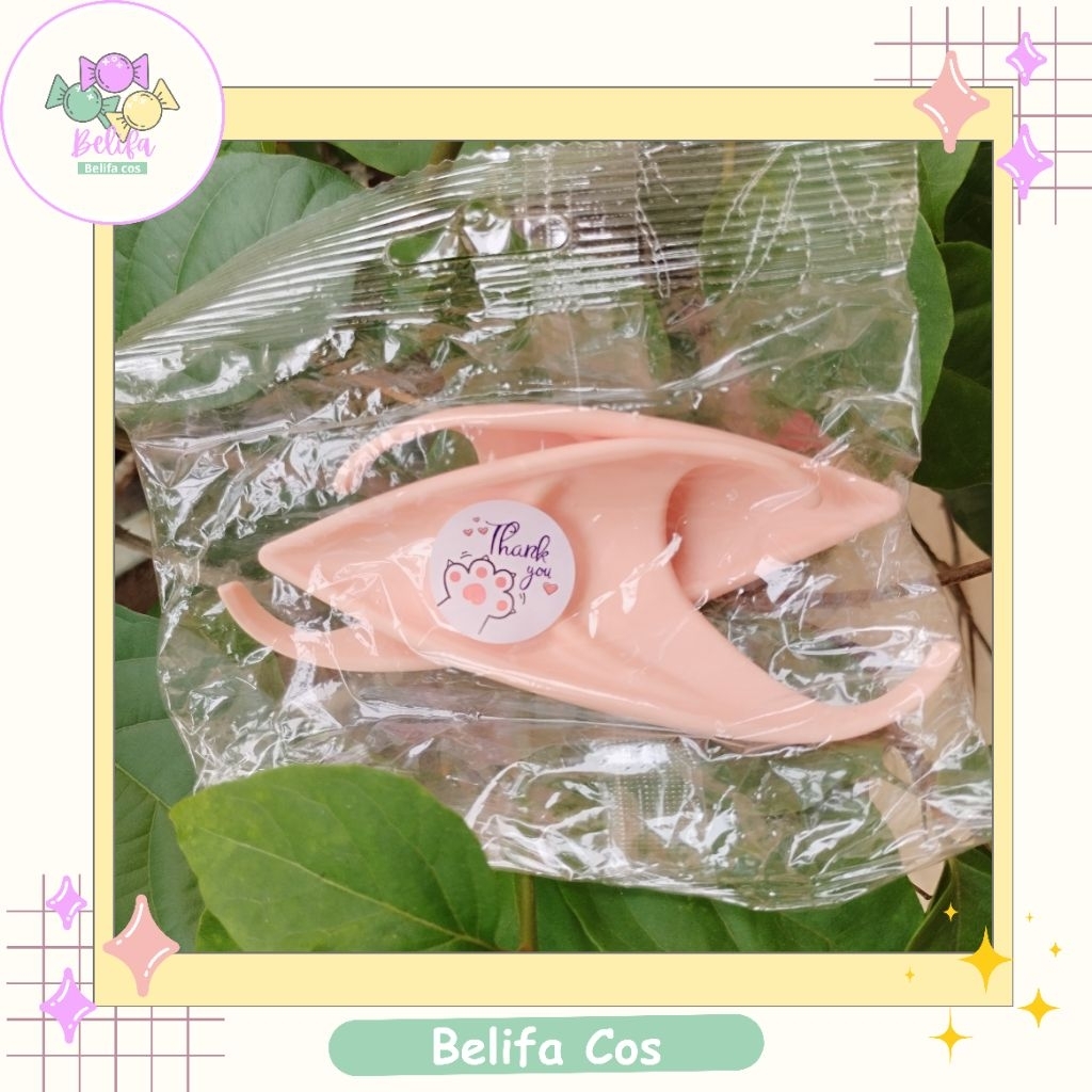 (BELIFACOS) TELINGA ELF PALSU/ telinga palsu/telinga elf/ telinga klee/telinga frieren/telinga cospl