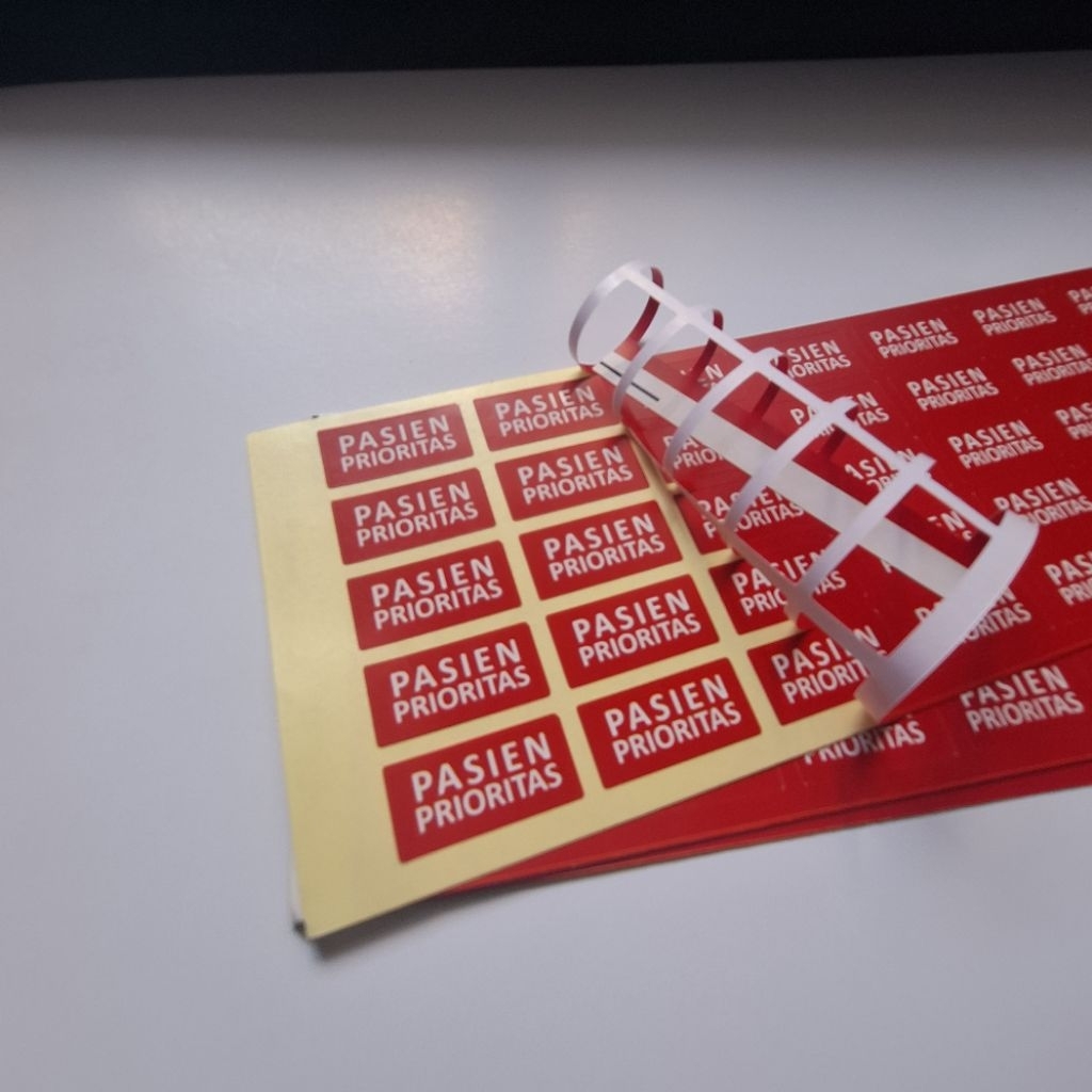 

Stiker Cutting Pasien Prioritas