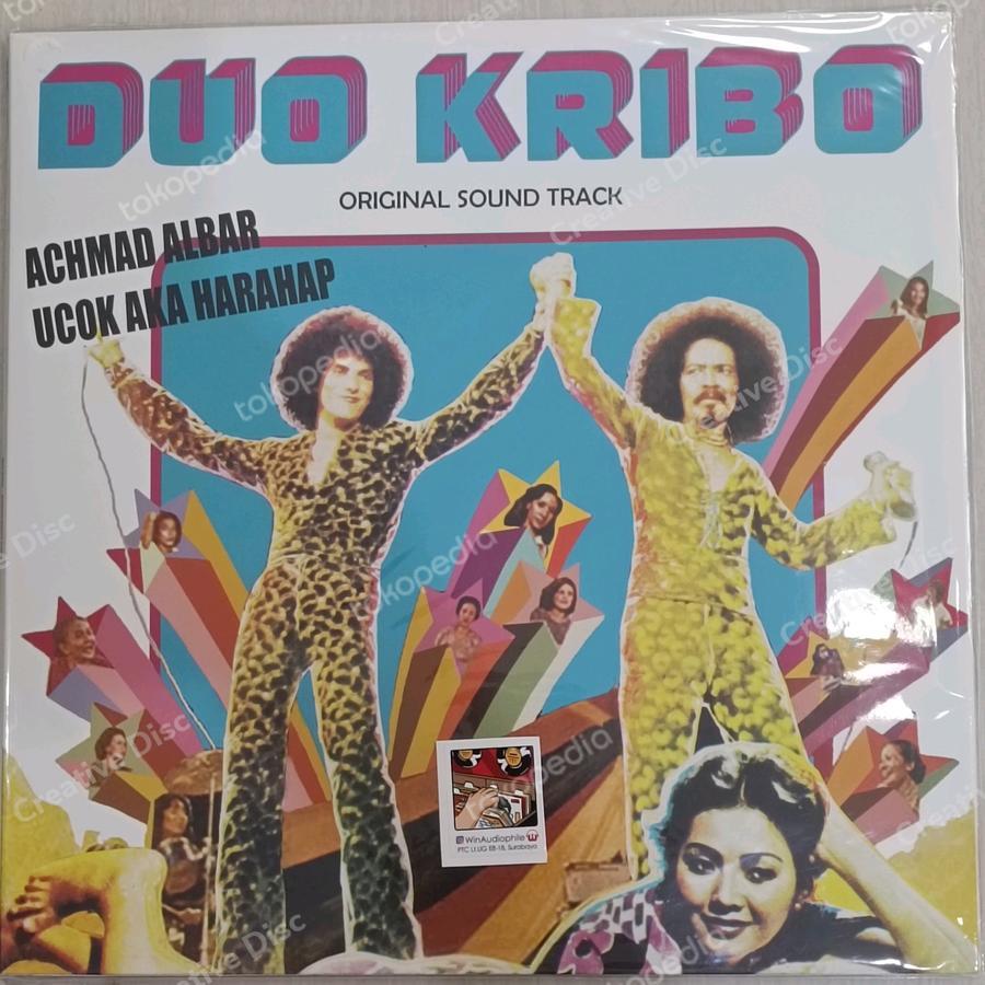 Vinyl Duo Kribo Soundtrack Achmad Albar Ucok Aka Harahap LP Piringan Hitam