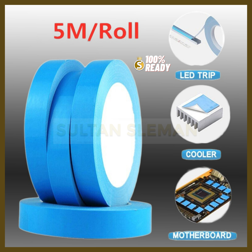 

Selotip Double Tape 5M 20mm / Double Tape Isolasi Nano Dobel Tip Perekat Serbaguna