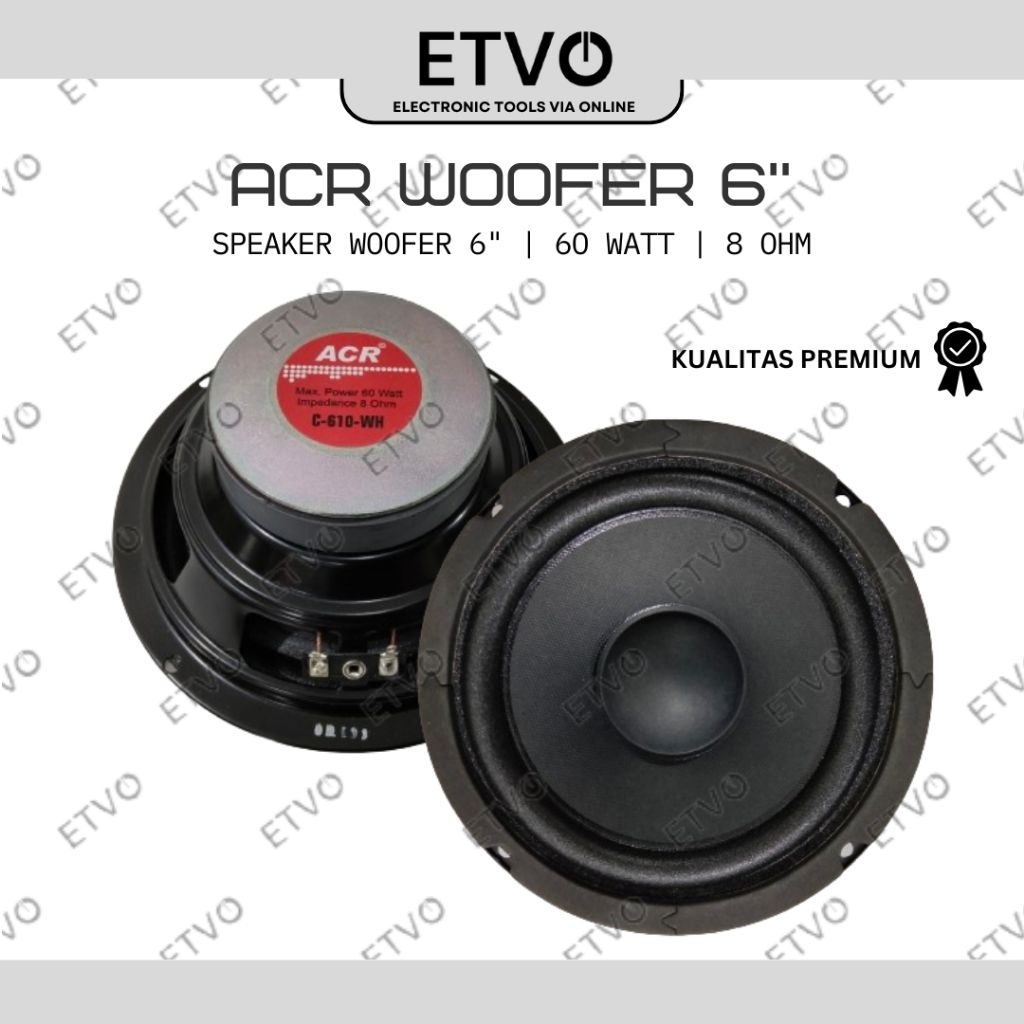 ACR Speaker Woofer 6inch