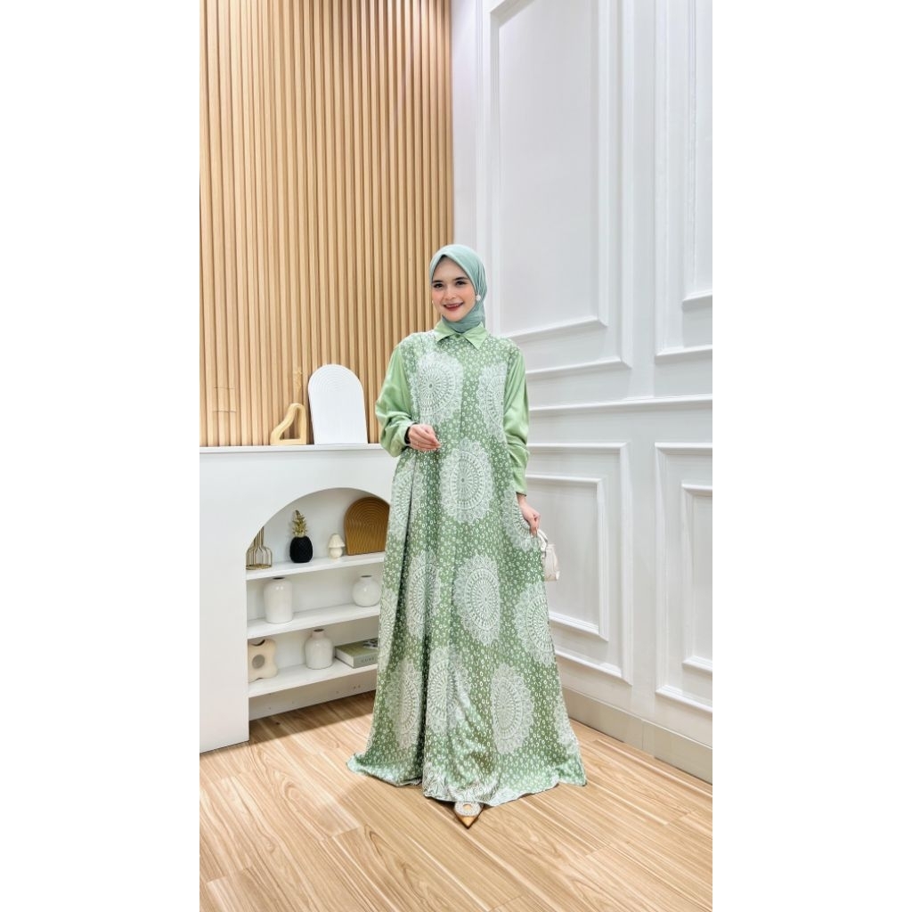 mahira dress by kanaya/gamis rayon/gamis kanaya