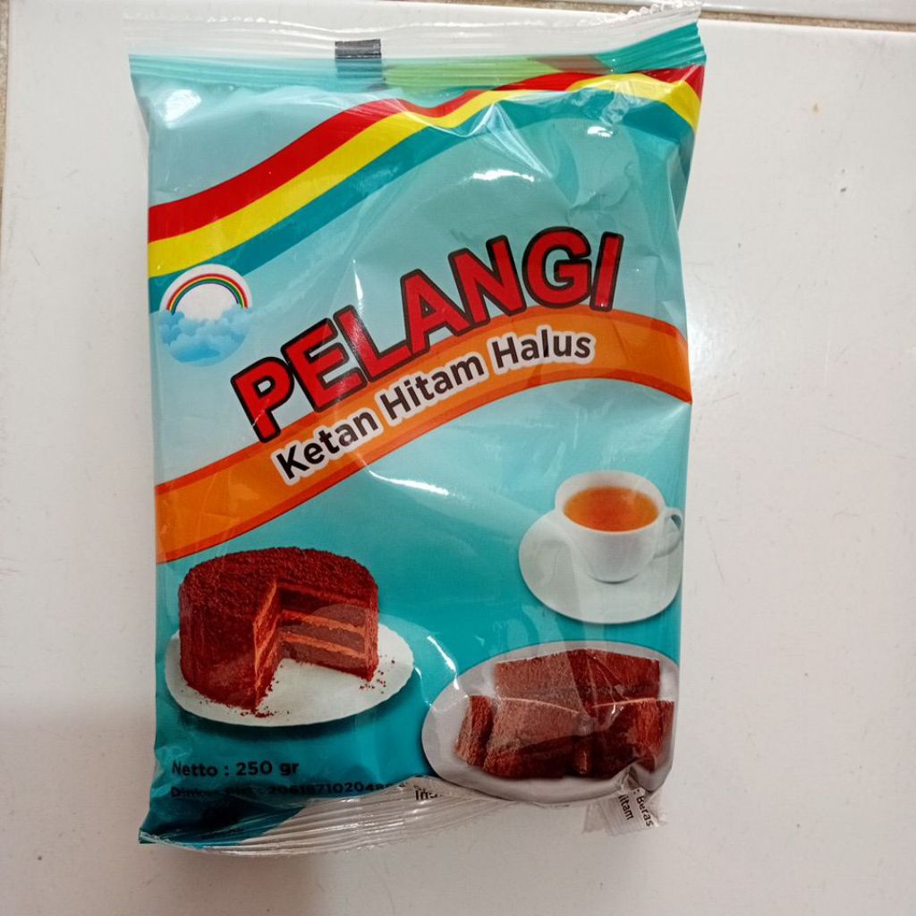

Tepung Ketan Hitam Merk Pelangi 250gr