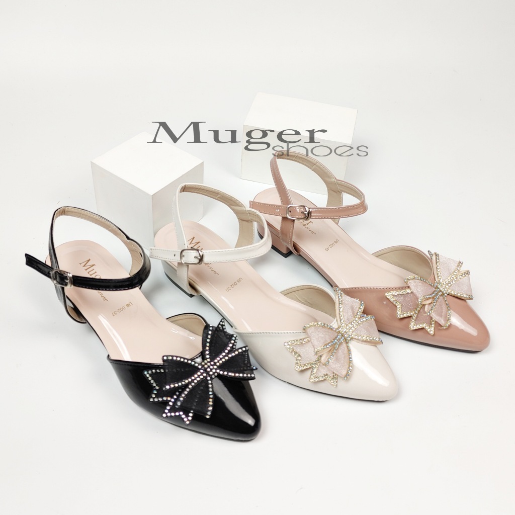 Clara, Sepatu Wanita, Sepatu Heels/ Hak Tahu 3cm Muger Shoes