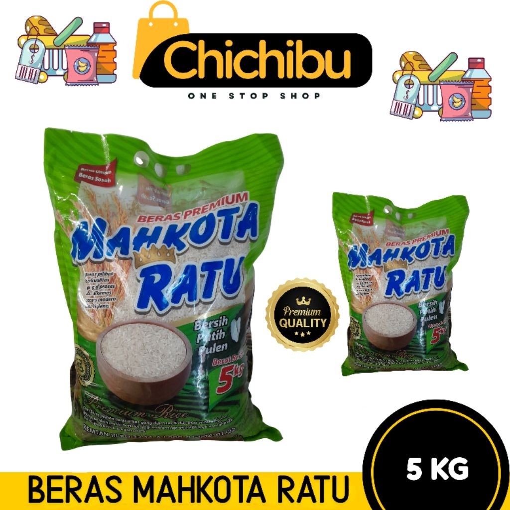 

BERAS MAHKOTA RATU 5KG - BERAS PREMIUM