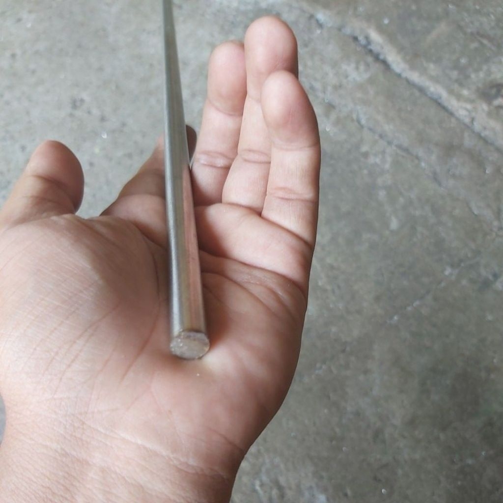 As Stainless Steel 10mm Panjang 100cm