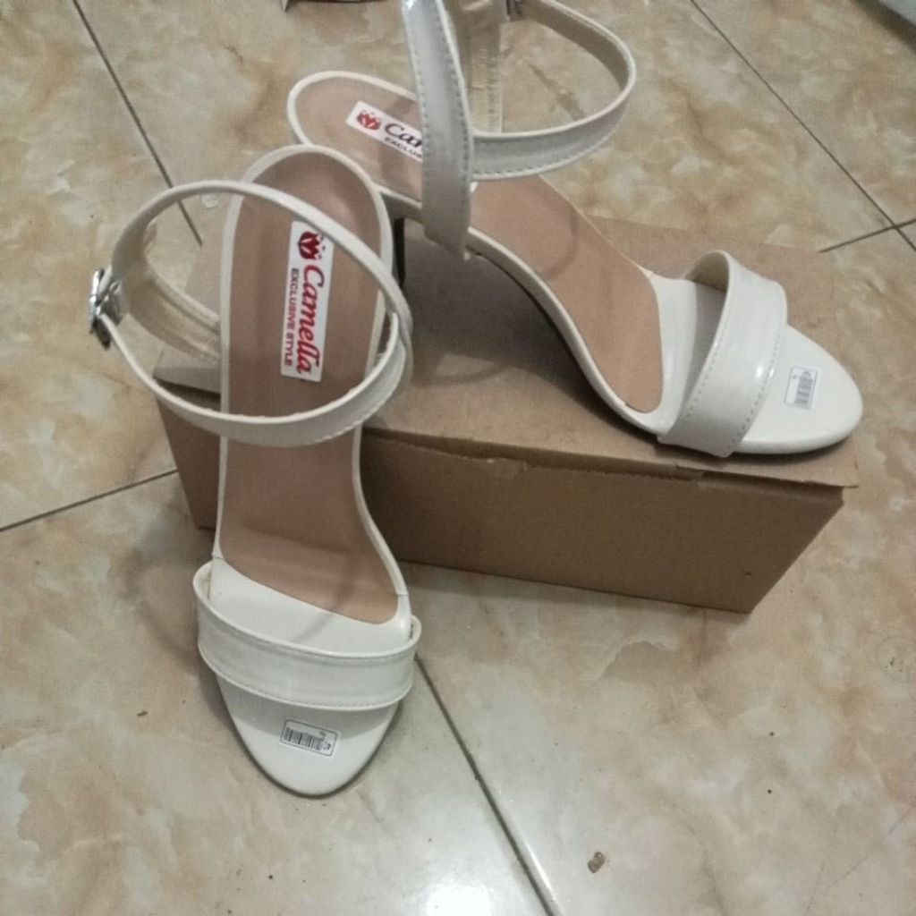 BESTPROMO Sandal Hak Tinggi hels Wanita sendal wanita hak 7 cm 07