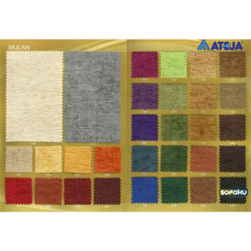 Promo : Mulan Ateja - Chenille Kain Sofa Fabric - Kain Jok Sofa, Kain Tas