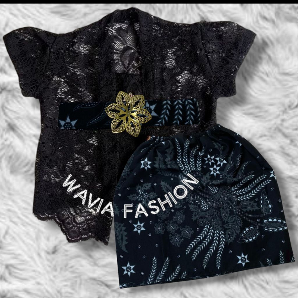 FREE ONGKIR KEBAYA BROKAT ANAK 1-9 TAHUN BISA SERAGAM