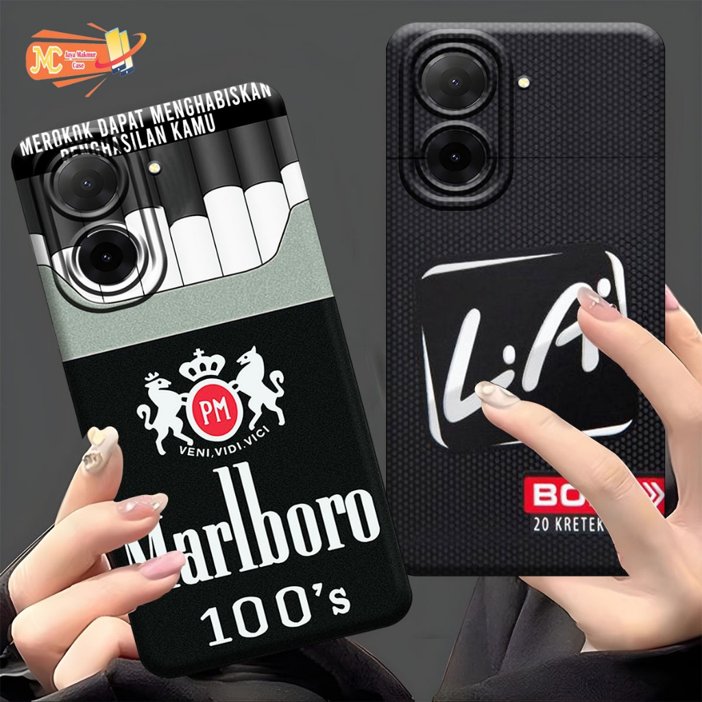 Softcase Redmi A5 4G 2025/ Redmi Poco C71 4G 2025 Terbaru Fashion Case Motif Rokok Aestetic - Case k