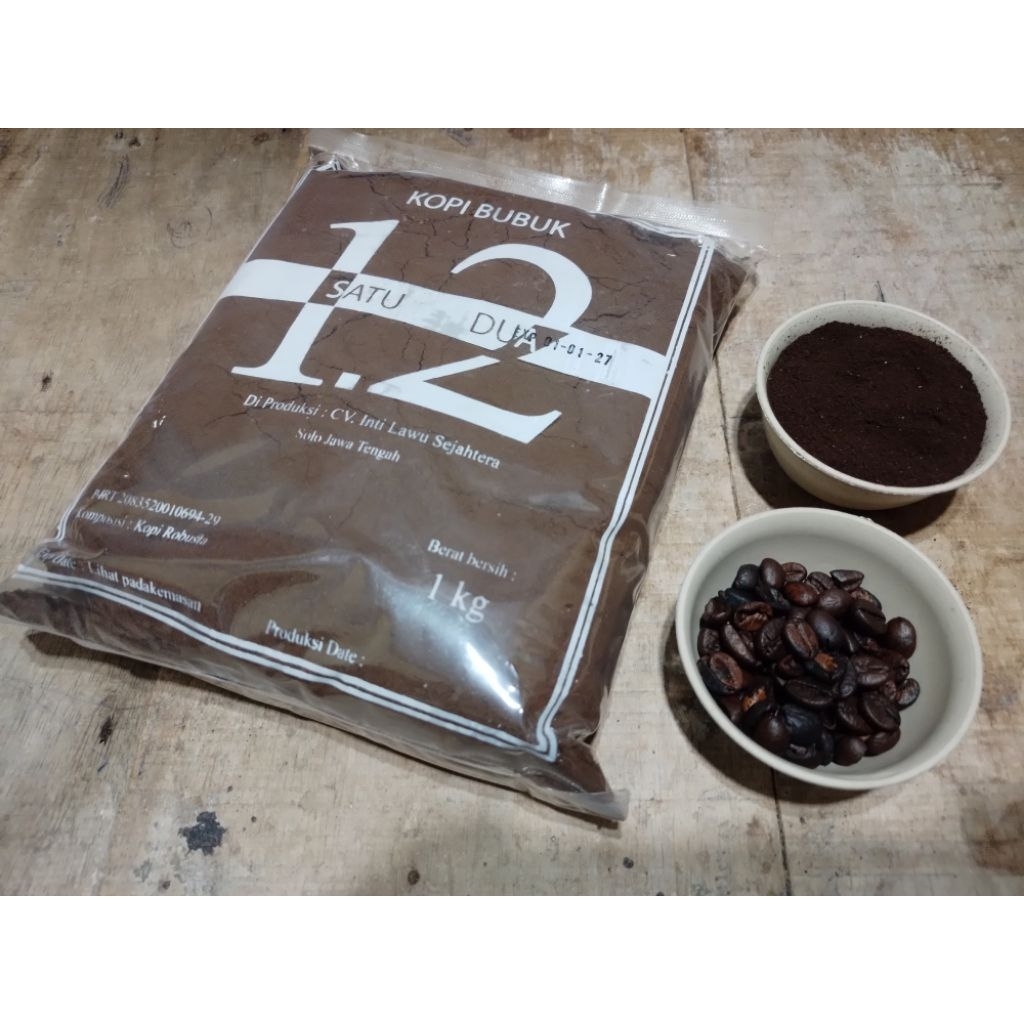 

Kopi Lelet Robusta Satu Dua 1Kg