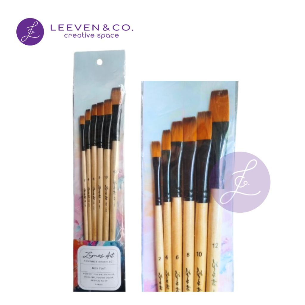 

LUMOS ART NOX BRUSH FLAT SET 6 PCS