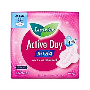 Pembalut Laurier Active Day WING 22cm (SAYAP)