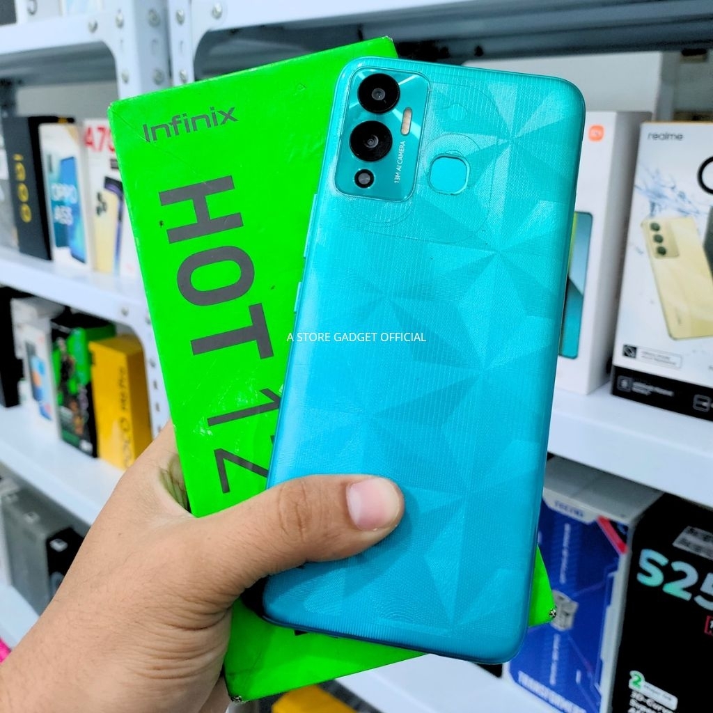 INFINIX HOT 12 PLAY 4/64 SECOND FULLSET ORIGINAL