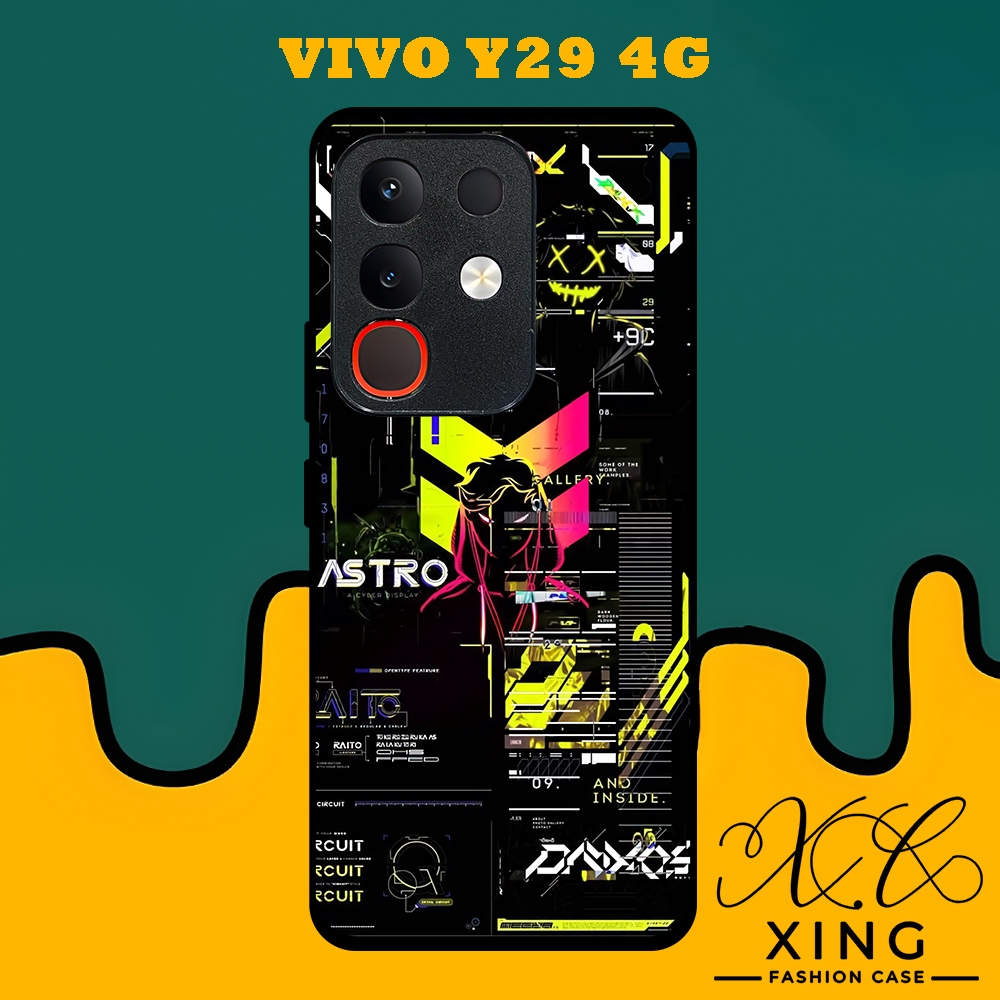 |EZ09| XING CASE HP VIVO Y29 4G GLOSSY KILAU EFEK KACA | REQUEST CASE HP CUSTOM SOFTCASE HARDCASE | 