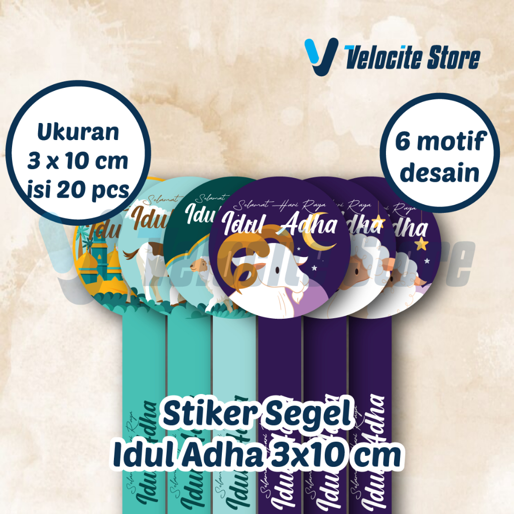 

Stiker Segel Toples Idul Adha 3x10 cm (20 pcs)