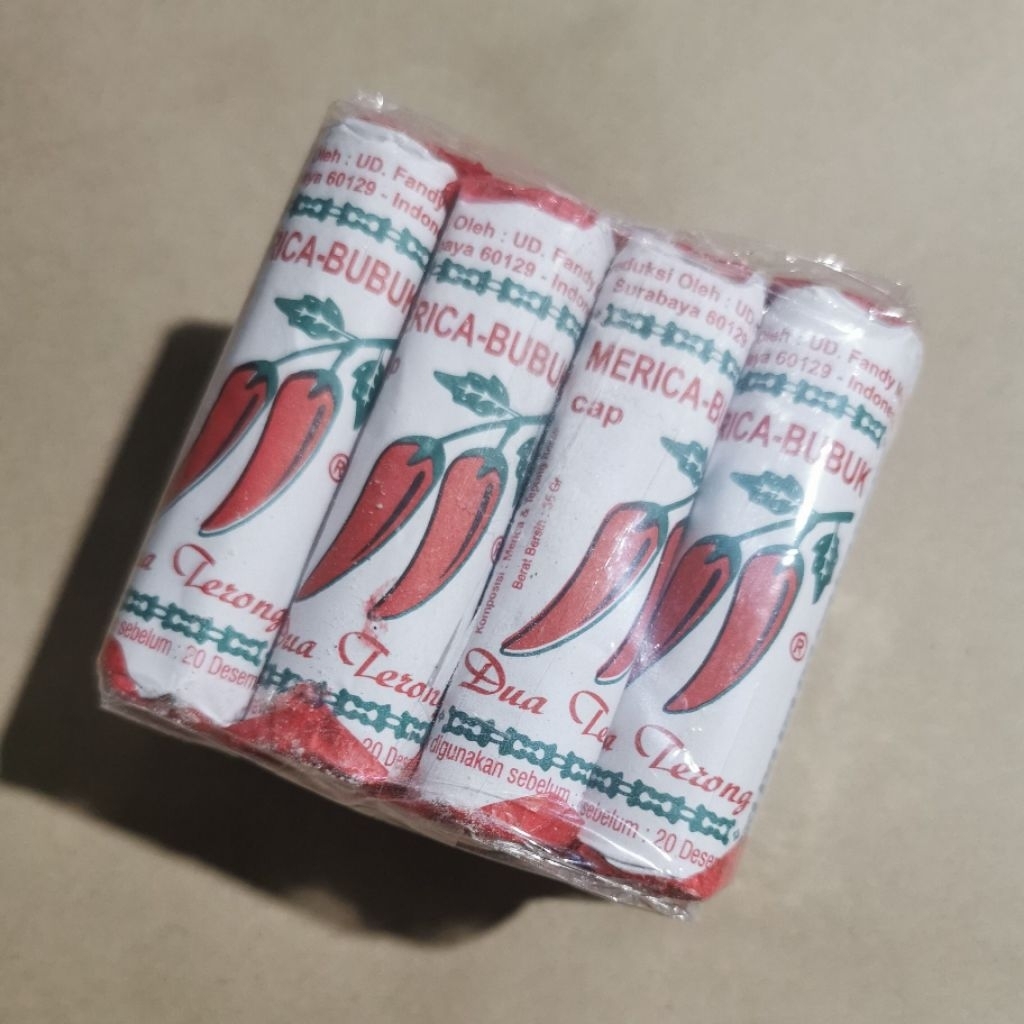 

Merica Bubuk Cap Dua Terong isi 12pcs