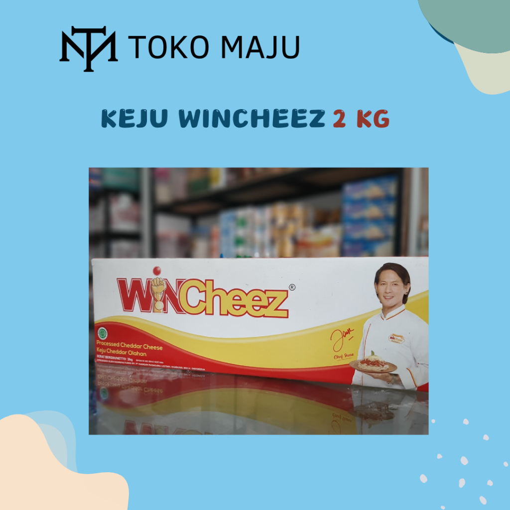 

Keju Wincheez Regular 2kg Gurih Topping Tersedia