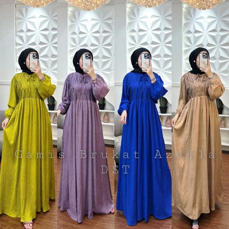 Gamis Brukat Azella