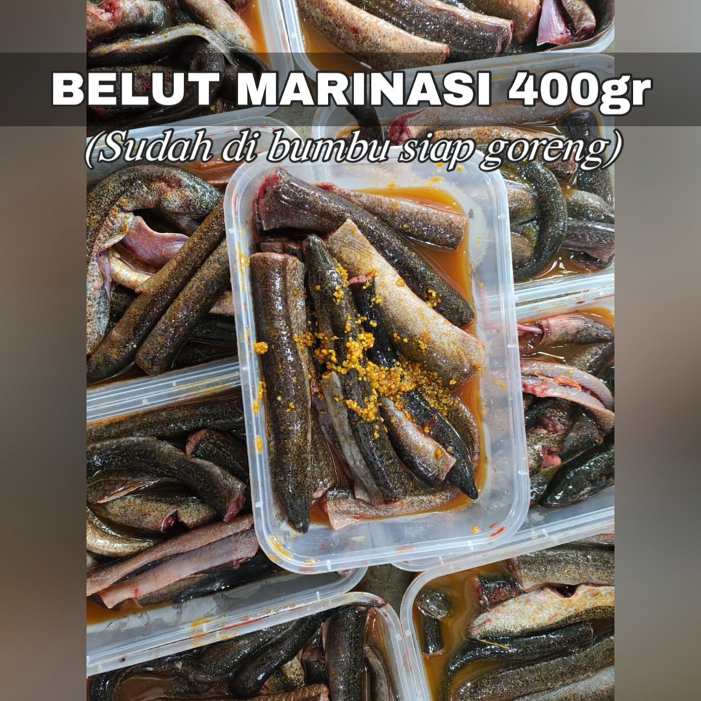 

(frozen food) belut marinasi 300gr (siap goreng)//KHUSUS INSTAN AREA SEMARANG