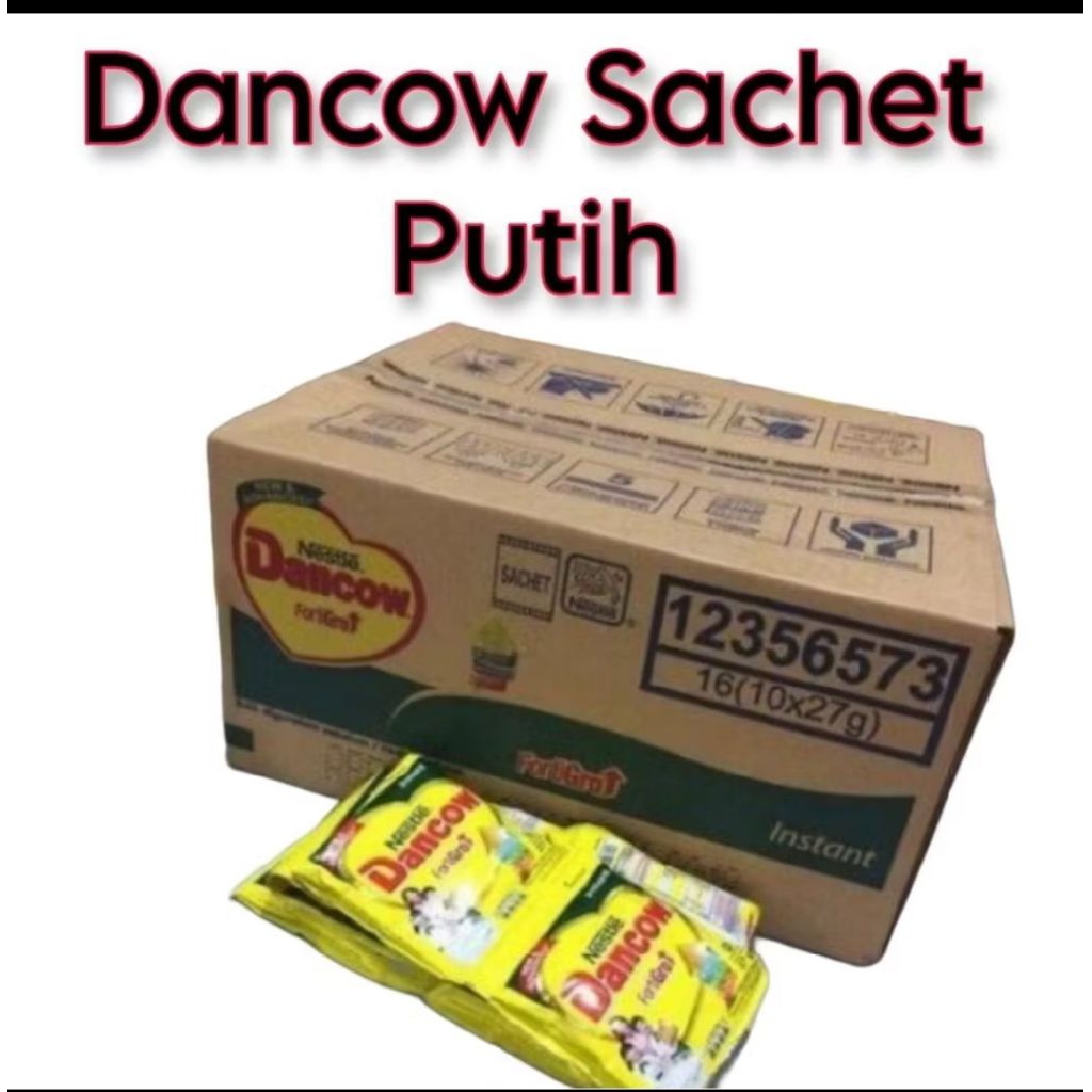 

Susu dancow sachet vanilla 1 dus