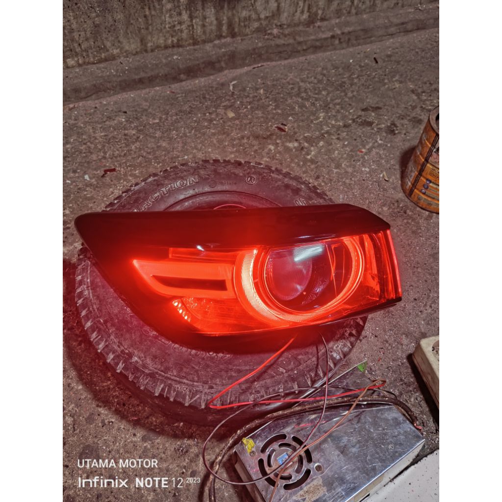 Stoplamp lampu belakang mobil mazda cx3