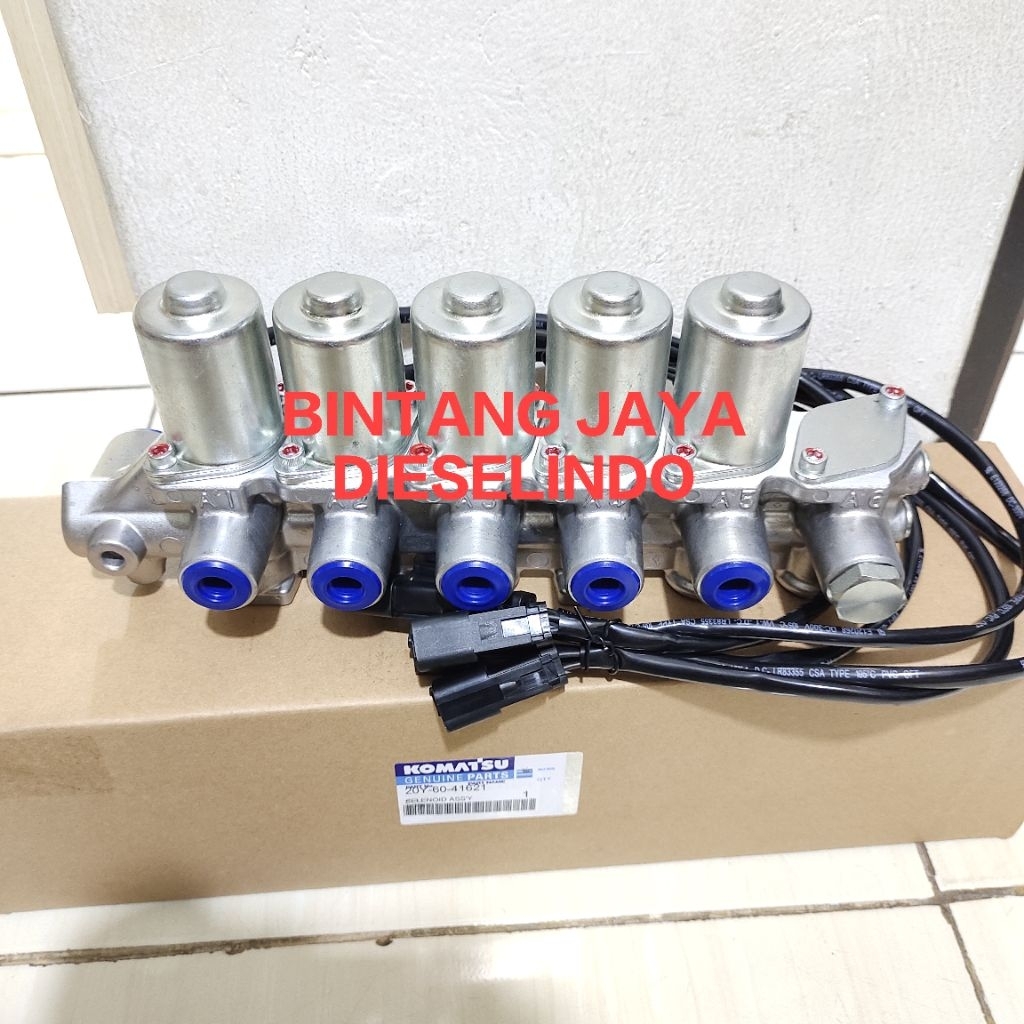 Block Solenoid Assy Blok Selenoid Kom PC200-8, 20Y-60-41621 20Y6041621