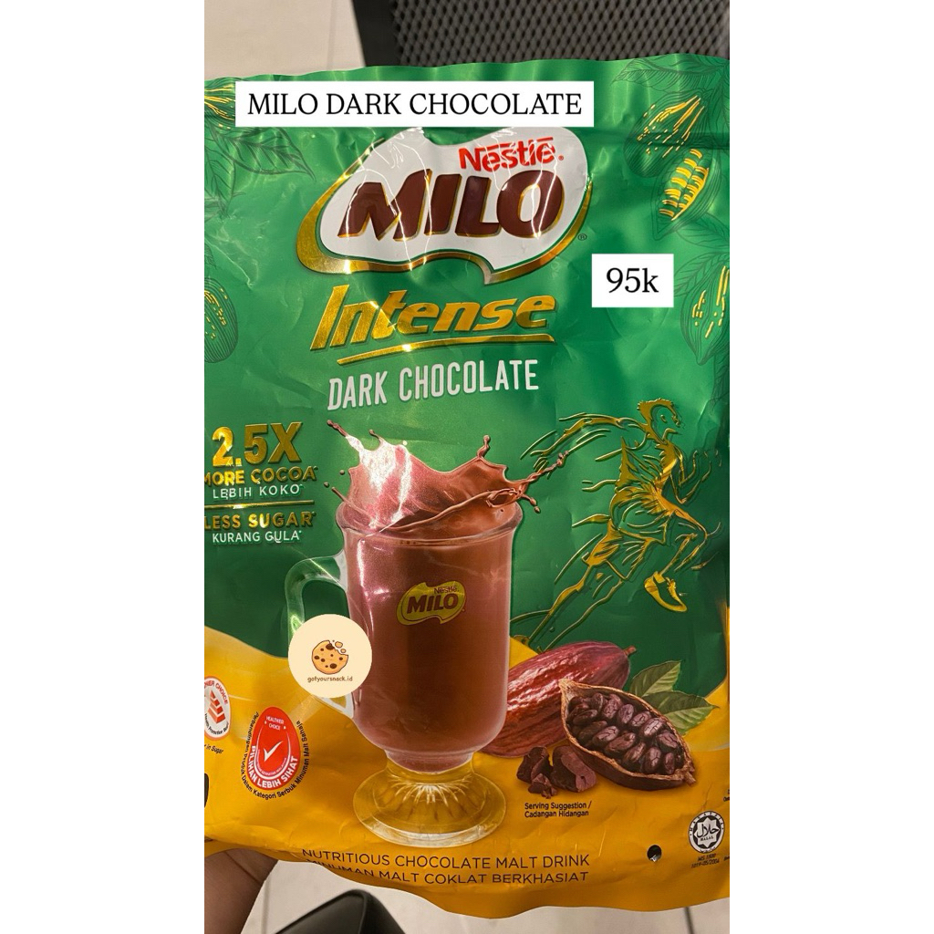 

Open PO Milo Dark Chocolate