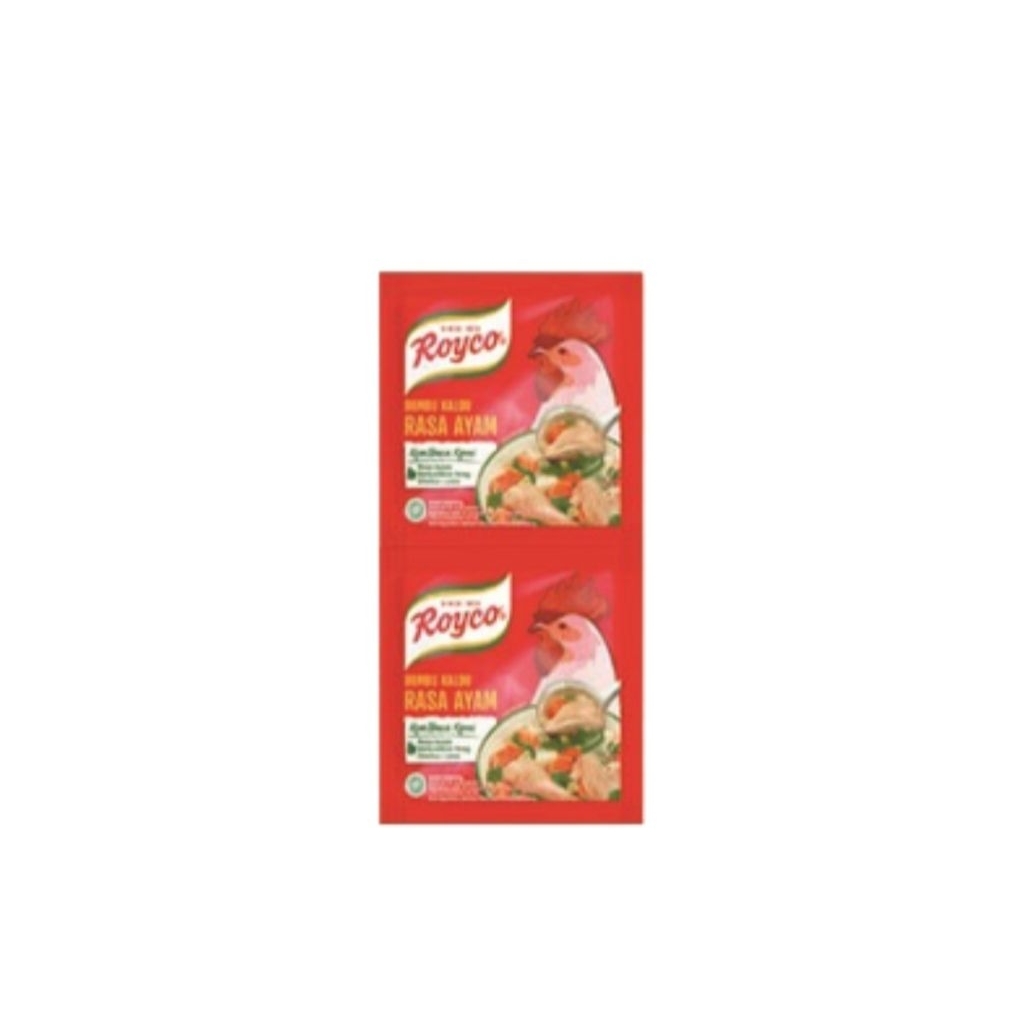 

RS - Royco Bumbu Penyedap Rasa/Pelezat Serbaguna/Bumbu Kaldu Ayam,Sapi/ 1 renceng 12pcs