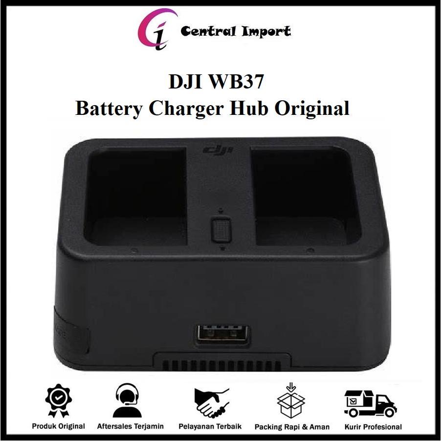 Dji WB37 Battery Charger Hub - Batterai WB37 Charger Hub Original