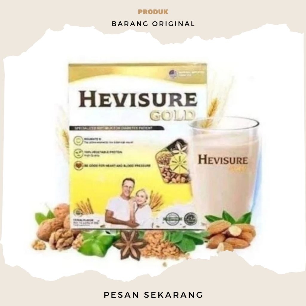 

Hevisure Gold Original Susu Diabetes & Kencing Manis Insulin Pankreas