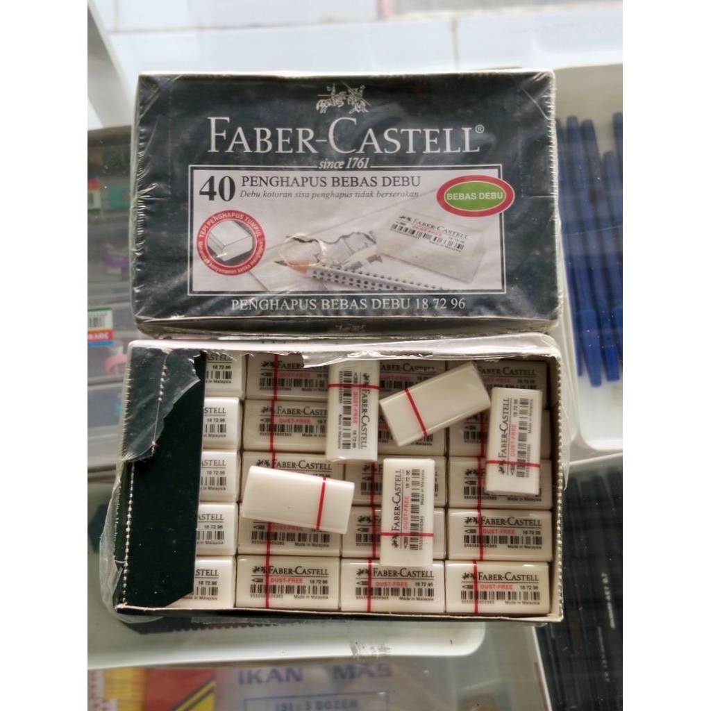 

Penghapus Faber Castell kecil Dust Free Bebas Debu 1 pcs