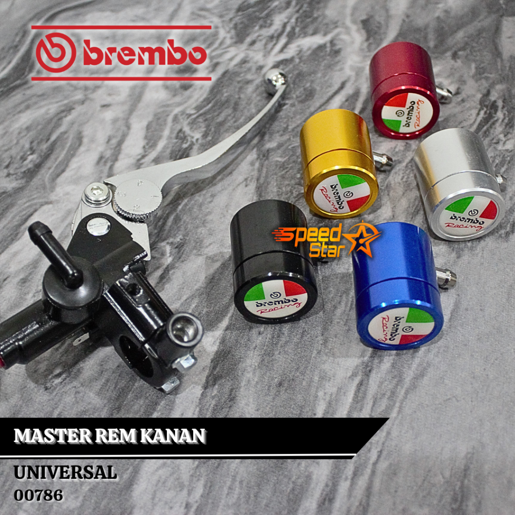 Master Rem Kanan Tabung Cnc Brembo Handle Kanan Cnc Universal Motor Handle Master Rem Kanan Handle R