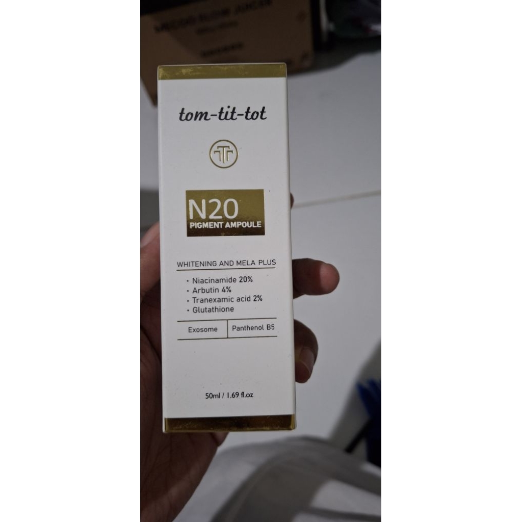 tom tit tot placenta dan n20 pigment ampoule