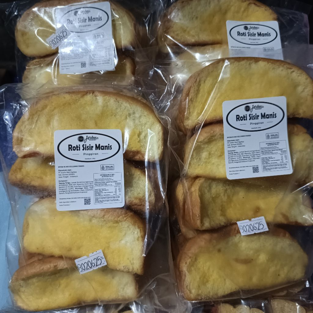 

roti sisir manis pinggiran