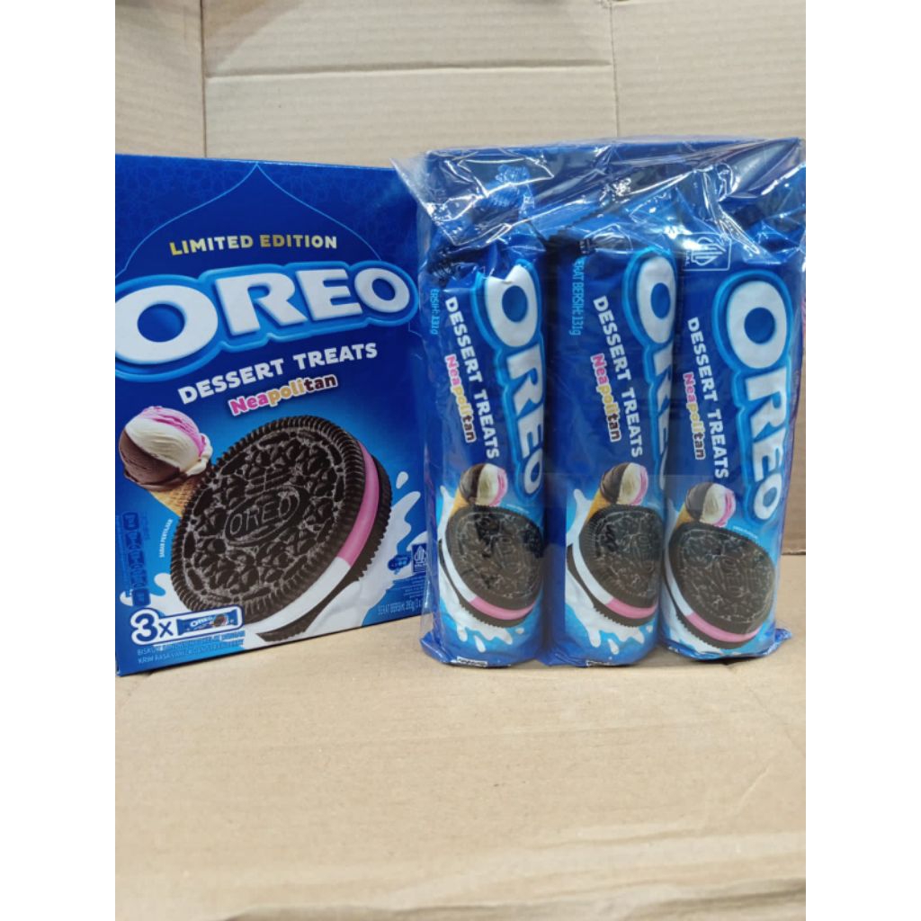 

Oreo dessert treats neapolitan ( isi 3 roll )
