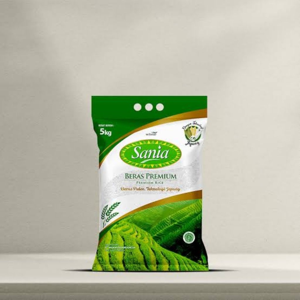 

BERAS SANIA 5KG (1 BAL ISI 5 SAK)