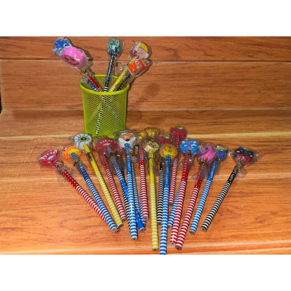 

JUAL PENSIL + PRNGHAPUS KARAKTER LUCU