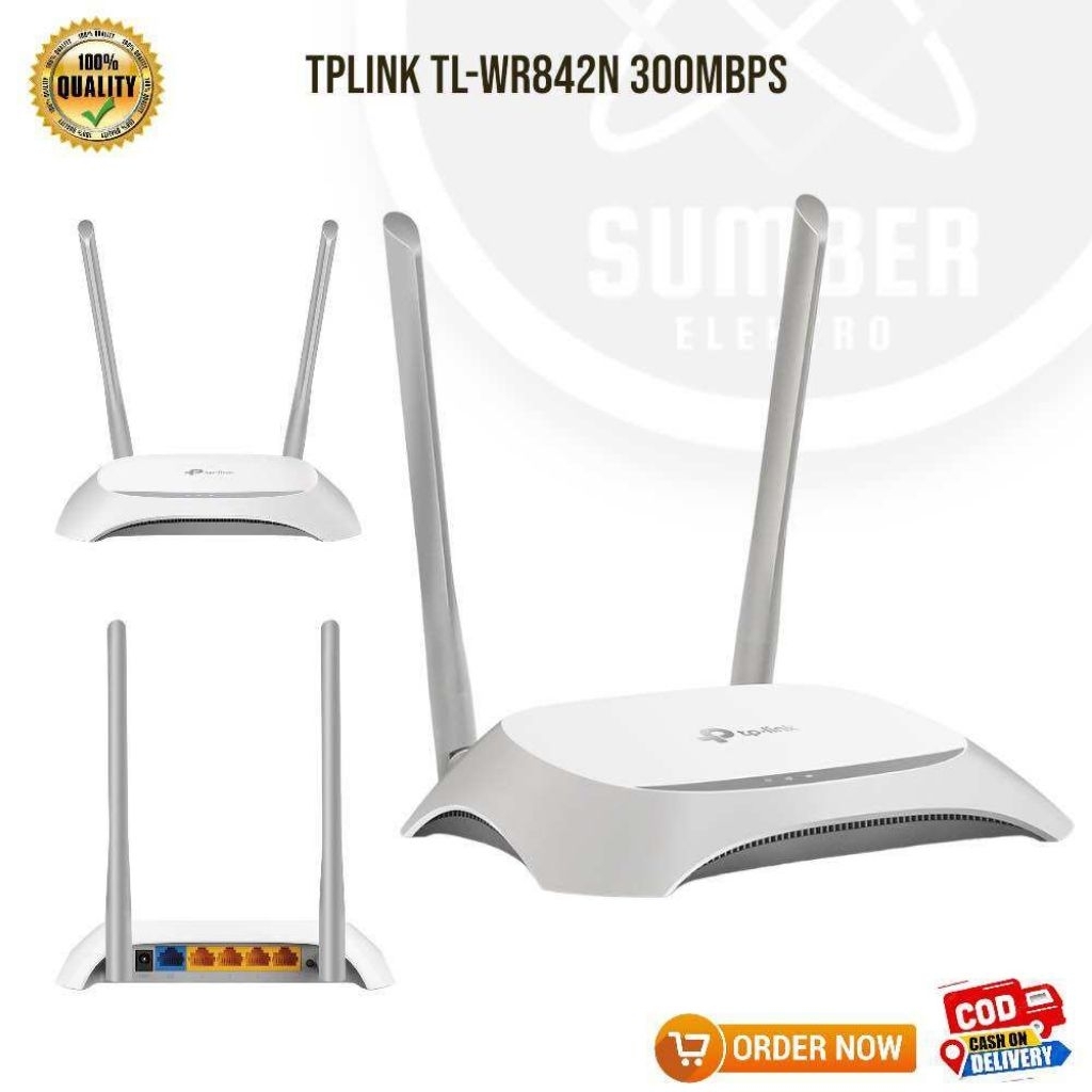 Router Repeater TPLINK TL WR842N