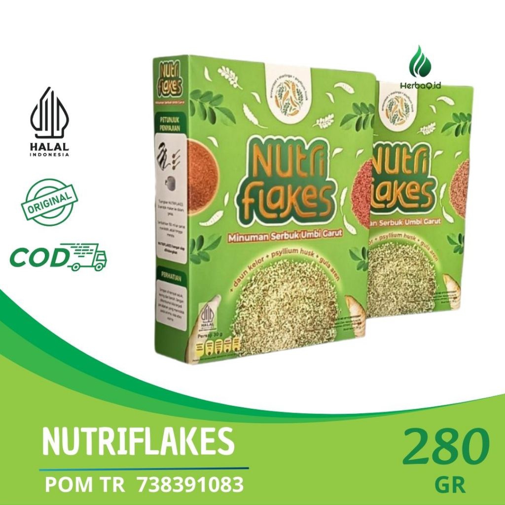 

Nutriflake Sereal Umbi Garut Obat Asam Lambung