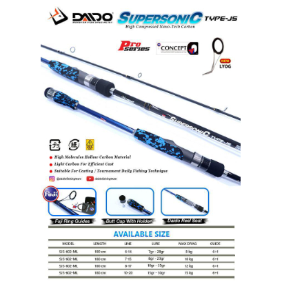 DAIDO JORAN SPINNING DAIDO SUPERSONIC TYPE JS