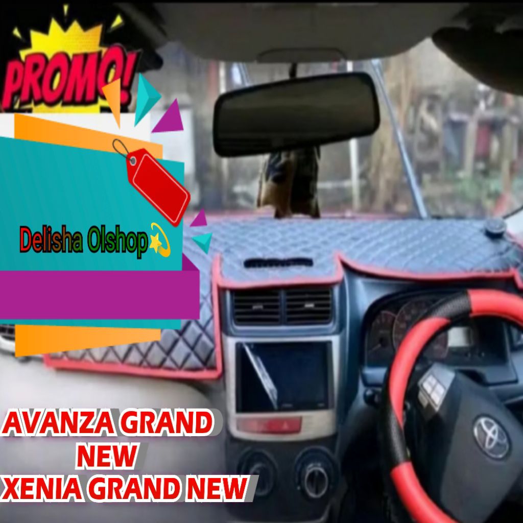 Alas Dasboard + Sarung stir mobil Avanza, Xenia (2012-2021)