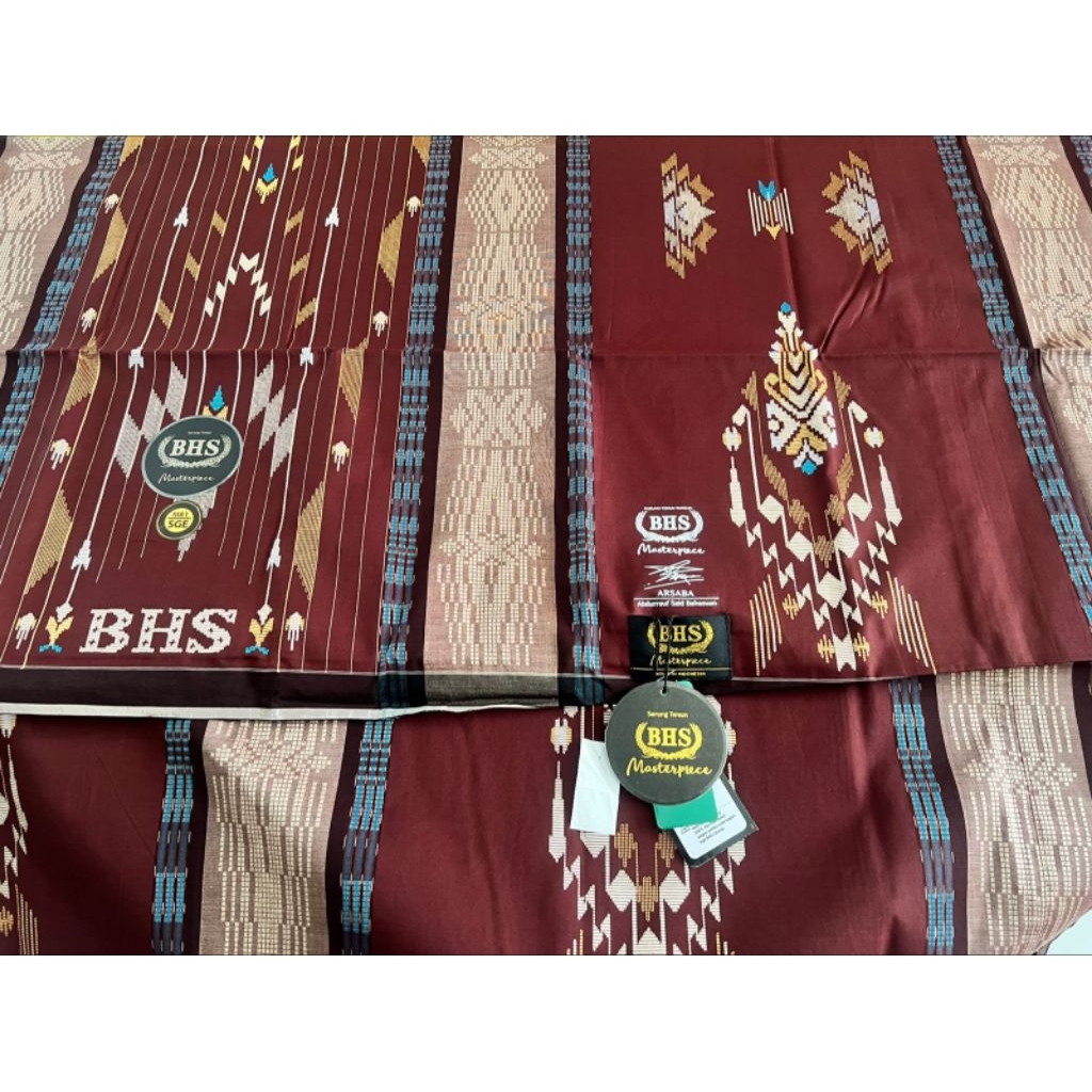 Sarung BHS Masterpiece MS Motif SGE GOLD 03