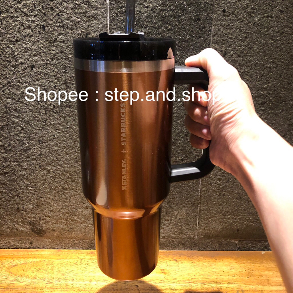 Starbucks Tumbler Stainless 40oz - Copper GOLD Colour - Limited Edition