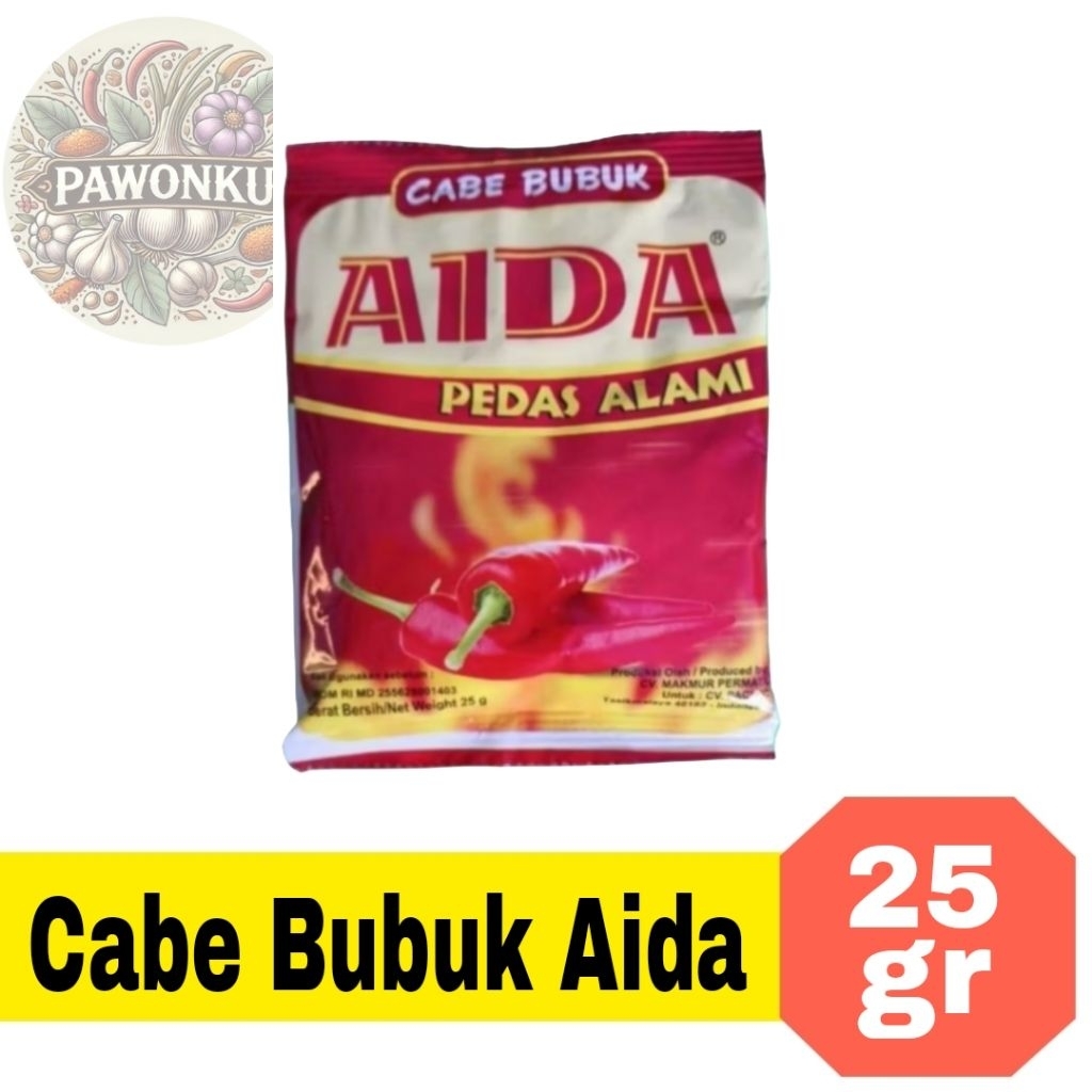

Bubuk Cabe Giling Aida Sachet 25gr