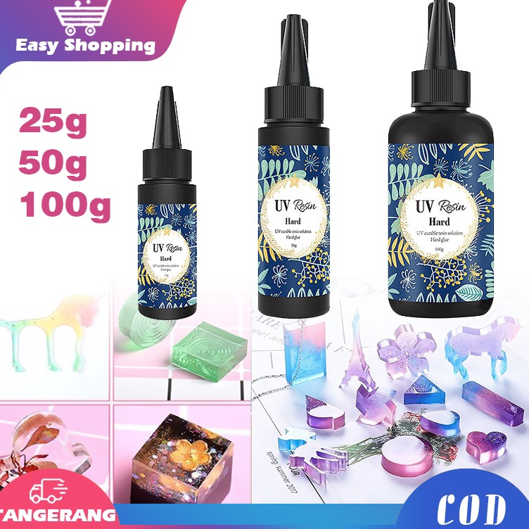 

KODE R49T Resin UV BeningDIY Resin ClearUV Resin HardResin Ultraviolet Untuk Craft DIY 2551g
