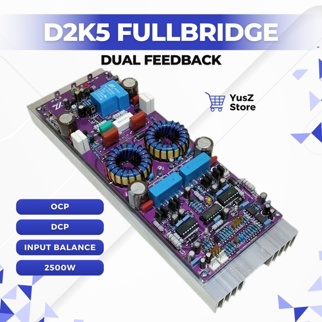 D2K5 Fullbridge Kit Class D Power Amplifier