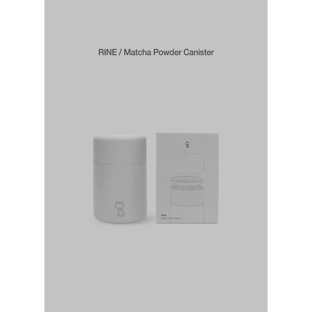 

NIKO NEKO / MATCHA CANISTER (max 150gr matcha powder)