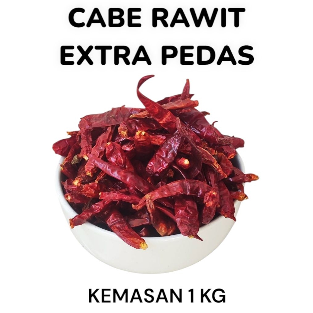 

CABE RAWIT | CENGEK KERING EXTRA PEDAS | TEJA BEST | KUALITAS SUPER | kemasan 1 kg
